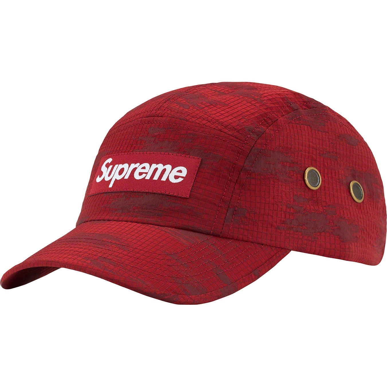 Broken Camo Camp Cap view 8